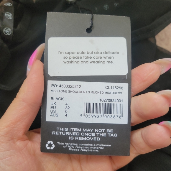 Carli Bybel x Missguided | Ruched One Shoulder Midi Dress - Picture 7 of 8